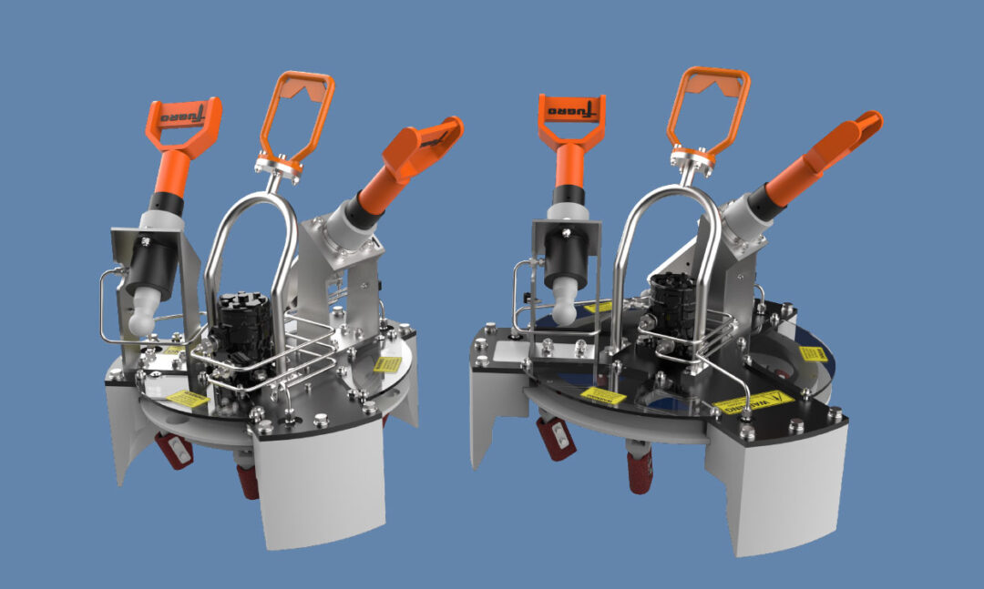 Fugro RST Single Multi-bore Hub Cleaning tool